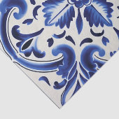 Portugees schattig tegel patroon decoupage tissuepapier (Detail)