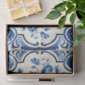 Portugees schattig tegel patroon decoupage tissuepapier (Geschenk)