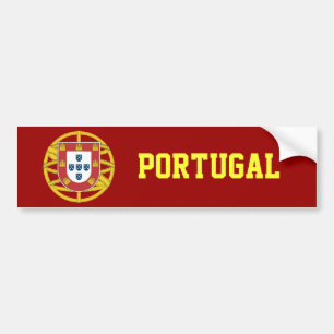Portugees schild bumpersticker