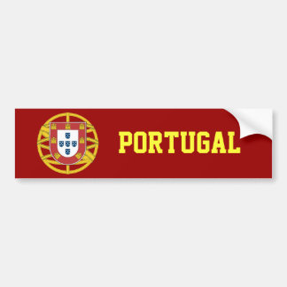 Portugees schild bumpersticker