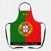 Portugees schort, Portugal Chefs keuken Schort (Voorkant)