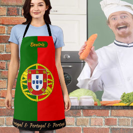 Portugees schort, Portugal Chefs keuken Schort
