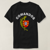 Portugees Speciale Comando's Tshirt (Design voorkant)