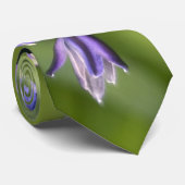 Portugees Squill Flowers Closeup Natuur Foto Stropdas (Opgerold)