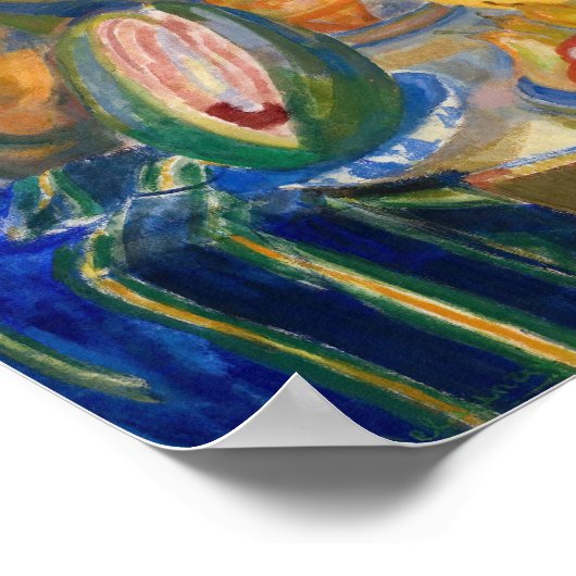 Portugees Stilleven | Robert Delaunay Poster (Hoek)