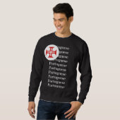 Portugees sweatshirt (Voorkant volledig)