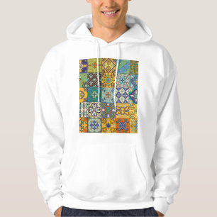 Portugees Talavera Tegel Design Hoodie