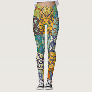 Portugees Talavera Tegel Design Leggings