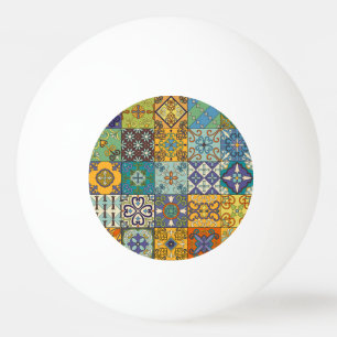 Portugees Talavera Tegel Design Pingpongbal