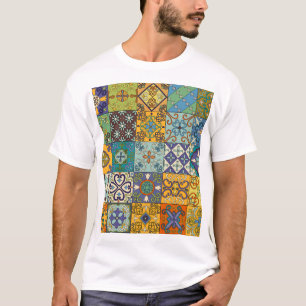 Portugees Talavera Tegel Design T-shirt