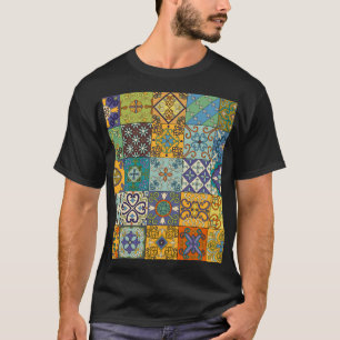 Portugees Talavera Tegel Design T-shirt