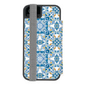 Portugees tapijt incipio iPhone portemonnee hoesje (Agenda Achterkant)