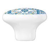 Portugees tapijt keramische knop (Zijkant)