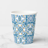 Portugees tapijt papieren bekers (Voorkant)