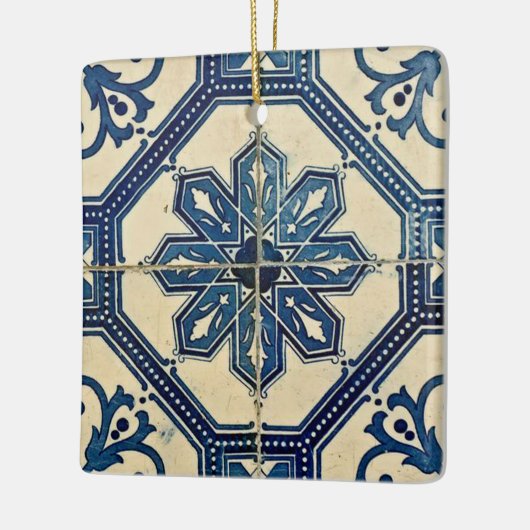 Portugees Tegel Pattern Ornament (Links)