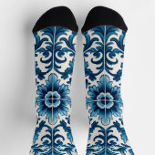 Portugees  tegel sokken (Top)