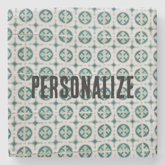  Portugees Tegel Stone Onderzetter (Voorkant)