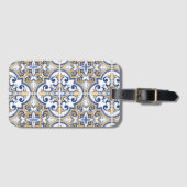 Portugees tegels 1 bagagelabel (Voorkant (horizontaal))