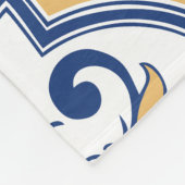 Portugees tegels 1 fleece deken (Hoek)