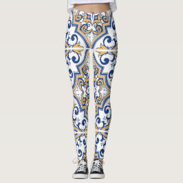 Portugees tegels 1 leggings