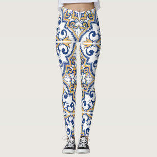 Portugees tegels 1 leggings