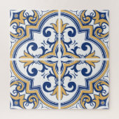 Portugees tegels 1 legpuzzel (Verticaal)