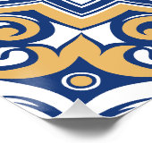 Portugees tegels 1 perfect poster (Hoek)