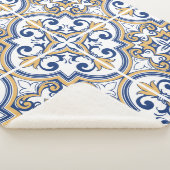 Portugees tegels 1 sherpa deken (3/4)