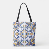 Portugees tegels 1 tote bag (Achterkant)