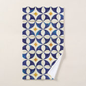 Portugees tegels - Azulejo Pattern-ontwerp Bad Handdoek (Handdoek)