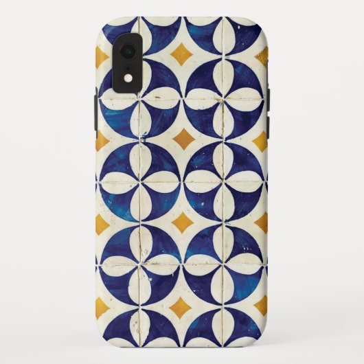 Portugees tegels - Azulejo Pattern-ontwerp Case-Mate iPhone Case (Achterkant)