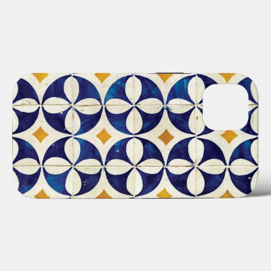 Portugees tegels - Azulejo Pattern-ontwerp Case-Mate iPhone Case (Achterkant (horizontaal))