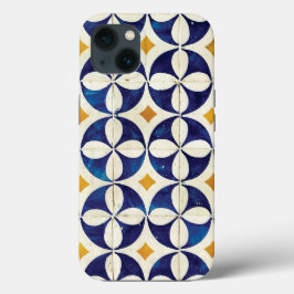 Portugees tegels - Azulejo Pattern-ontwerp Case-Mate iPhone Case