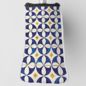 Portugees tegels - Azulejo Pattern-ontwerp Golfheadcover (Draai 90)