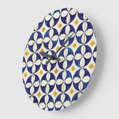 Portugees tegels - Azulejo Pattern-ontwerp Grote Klok (Hoek)