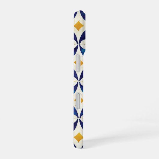 Portugees tegels - Azulejo Pattern-ontwerp iPhone 16 Hoesje (Rechterkant)