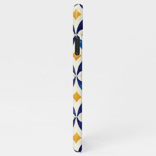Portugees tegels - Azulejo Pattern-ontwerp iPhone Hoesje (Rechterkant)
