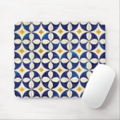 Portugees tegels - Azulejo Pattern-ontwerp Muismat (Met muis)