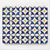 Portugees tegels - Azulejo Pattern-ontwerp Muismat (Voorkant)