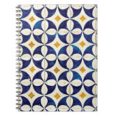 Portugees tegels - Azulejo Pattern-ontwerp Notitieboek (Voorkant)
