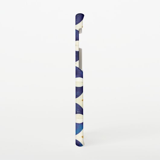 Portugees tegels - Azulejo Pattern-ontwerp Samsung Galaxy Hoesje (Linkerkant)