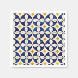 Portugees tegels - Azulejo Pattern-ontwerp Servet