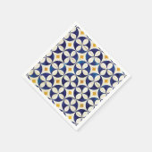 Portugees tegels - Azulejo Pattern-ontwerp Servet (Hoek)