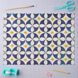 Portugees tegels - Azulejo Pattern-ontwerp Tissuepapier