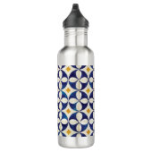Portugees tegels - Azulejo Pattern-ontwerp Waterfles (Rechts)