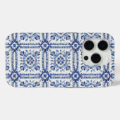 Portugees Tegels  blauw en wit Hoesje-mate Case-Mate iPhone Case (Achterkant (horizontaal))