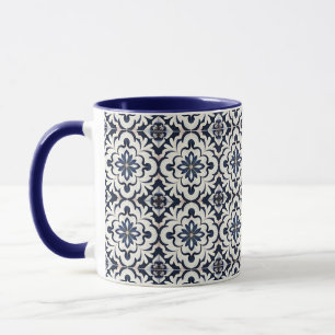 Portugees Tegels  blauw en wit Mok