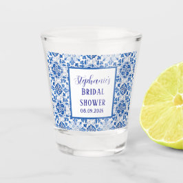 Portugees Tegels Blauw Mediterraan Vrijgezellenfee Shot Glas