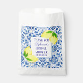 Portugees Tegels Citroen Mediterraan Vrijgezellenf Bedankzakje (Voorkant)