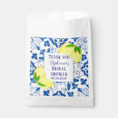 Portugees Tegels Citroen Mediterraan Vrijgezellenf Bedankzakje (Voorkant)